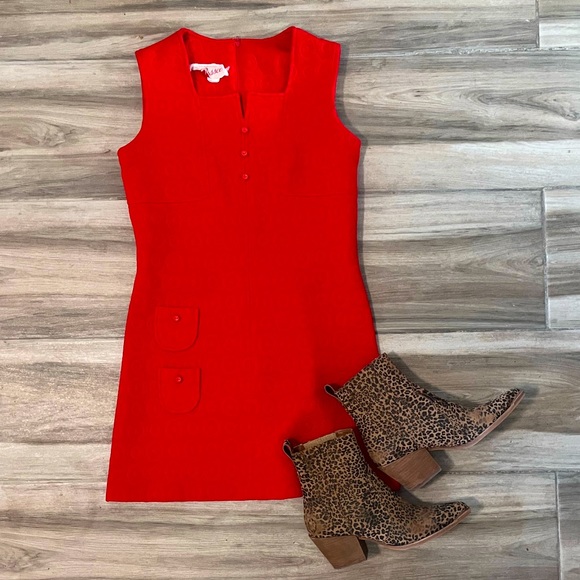 Vintage 60s minidress - Picture 4 of 7